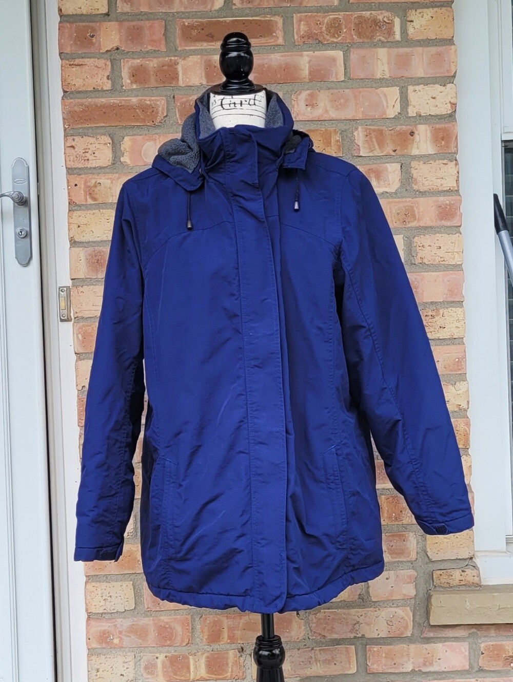 Land's End Insulated Squall Winter Coat Jacket Navy Blue Size 1x